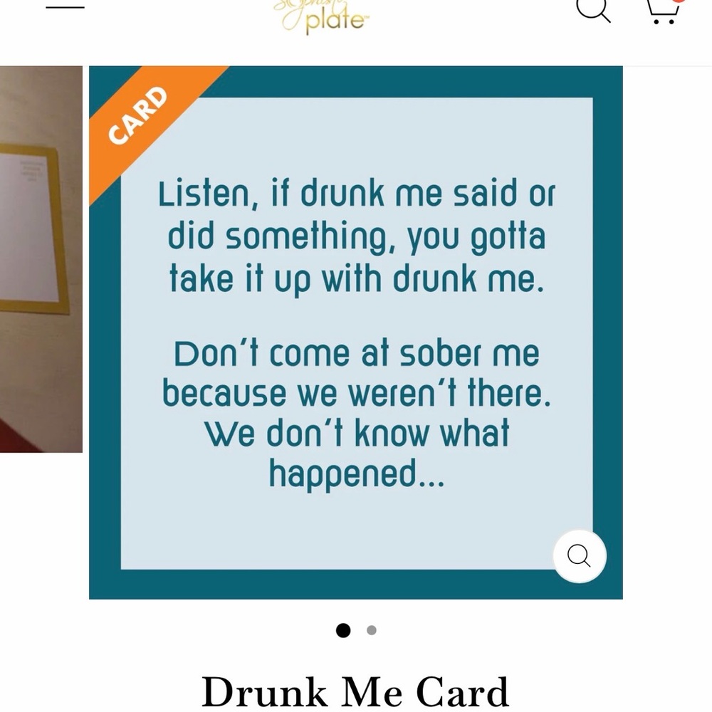 Humorous Quote Coasters Set — Multi-Color Decorative Coasters - Picture 12 of 15
